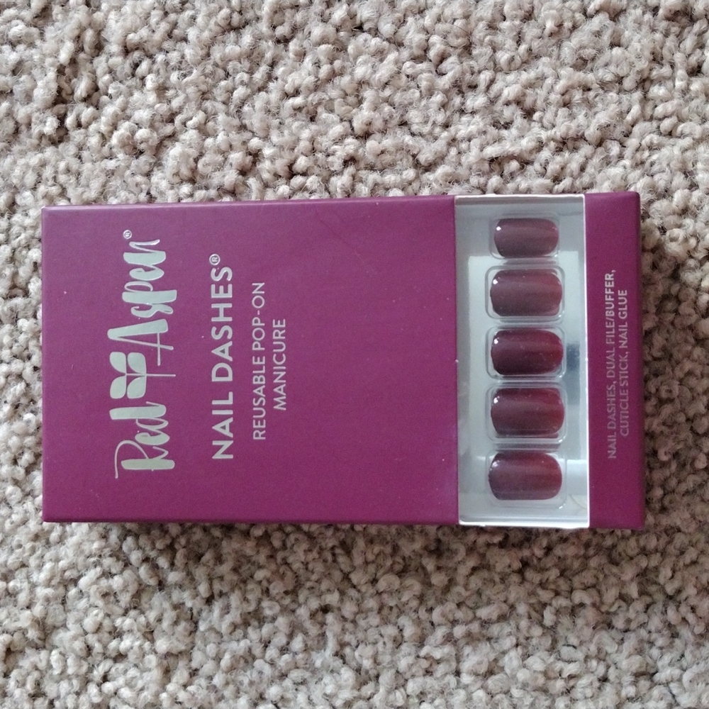 Red Aspen Nail Dashes 💅 (purple rae)